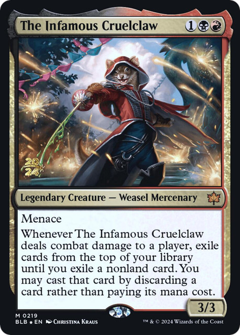 The Infamous Cruelclaw (Prerelease Foil)