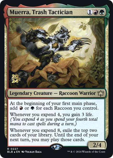 Muerra, Trash Tactician (Prerelease Foil)