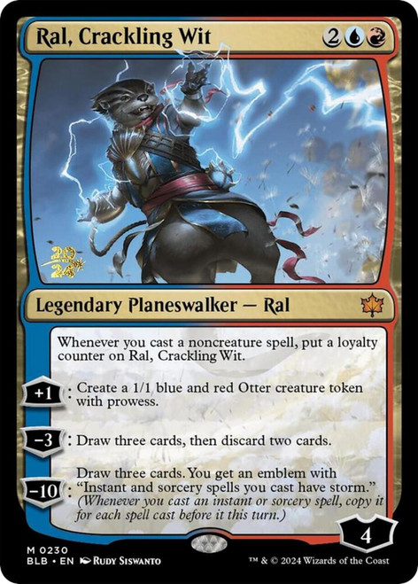 Ral, Crackling Wit (Prerelease Foil)