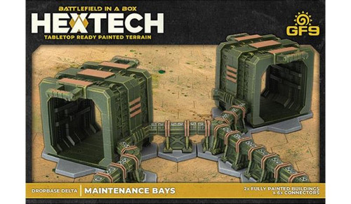 Battlefield in a Box HexTech: Dropbase Delta - Maintenance Bays