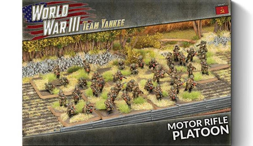 World War III: Team Yankee - Soviet Motor Rifle Platoon (Plastic)