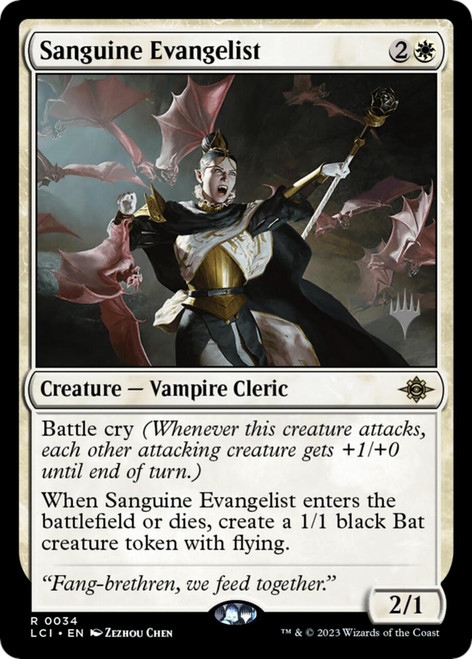 Sanguine Evangelist (Promo Pack Non-Foil)