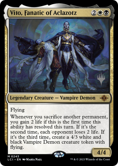 Vito, Fanatic of Aclazotz (Promo Pack Foil)