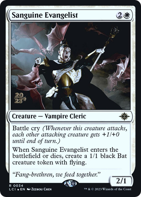 Sanguine Evangelist (Prerelease Foil)