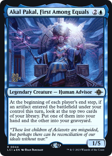 Akal Pakal, First Among Equals (Prerelease Foil)