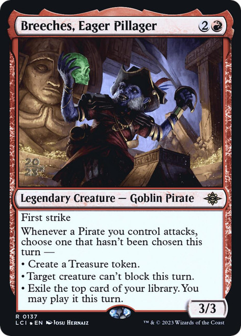 Breeches, Eager Pillager (Prerelease Foil)