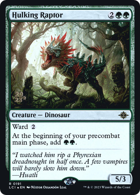 Hulking Raptor (Prerelease Foil)