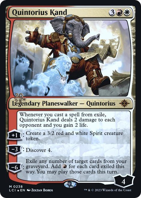 Quintorius Kand (Prerelease Foil)