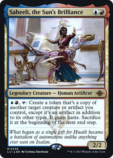 Saheeli, the Sun's Brilliance (Prerelease Foil)