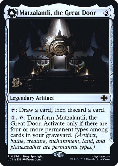 Matzalantli, the Great Door // The Core (Prerelease Foil)