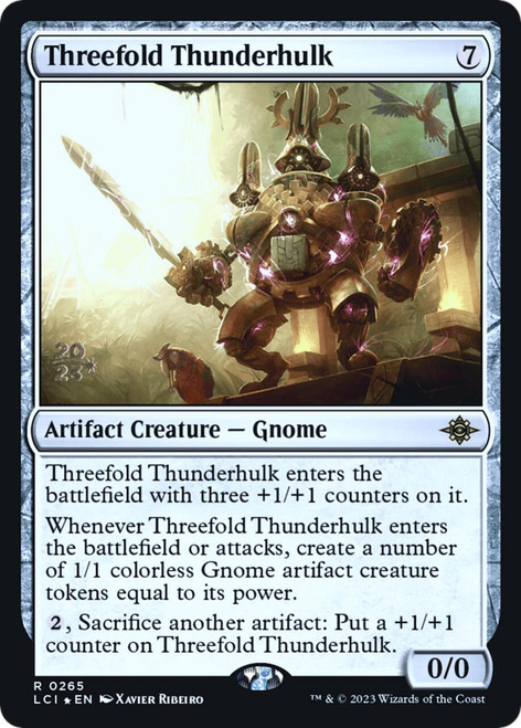 Threefold Thunderhulk (Prerelease Foil)