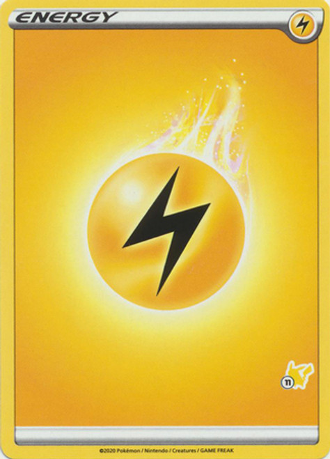 Sword & Shield (Base) EN04 Lightning Energy (Pikachu Symbol 11)