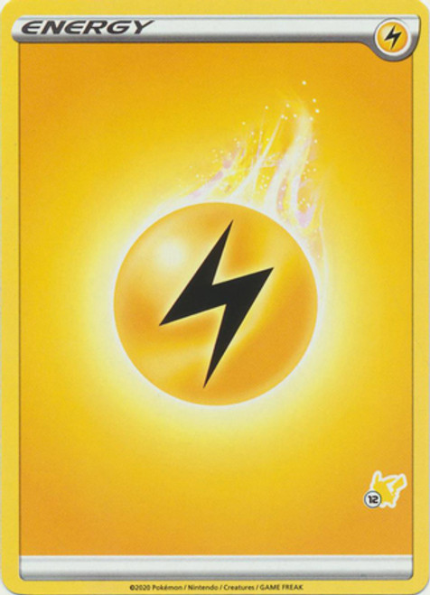 Sword & Shield (Base) EN04 Lightning Energy (Pikachu Symbol 12)