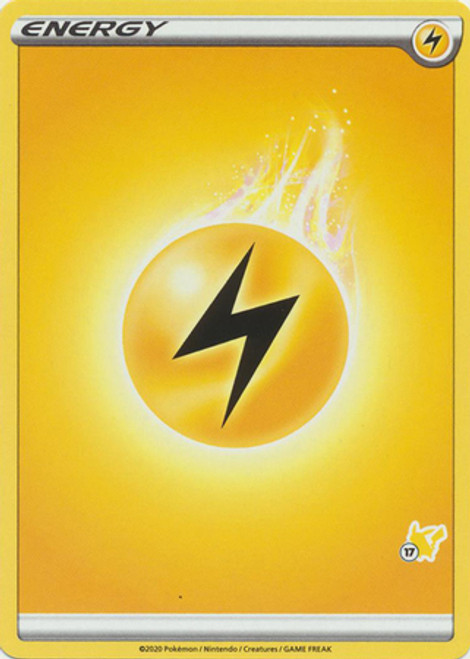 Sword & Shield (Base) EN04 Lightning Energy (Pikachu Symbol 17)