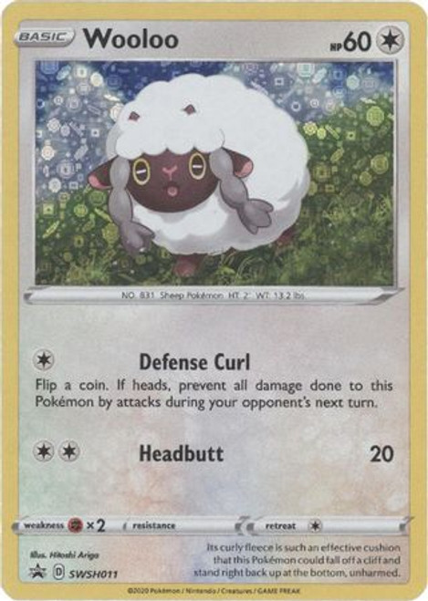 Sword & Shield Promo SWSH011 Wooloo (General Mills Confetti Foil Promo)