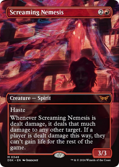 Screaming Nemesis (Borderless Art)