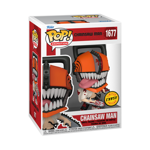 POP! Animation - Chainsaw Man #1677 Chainsaw Man (Bloody) [CHASE]