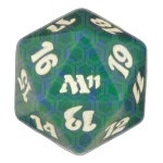 Magic M11 Spindown Dice Green