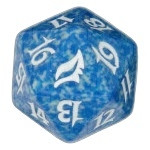 Magic Lorwyn Spindown Dice Blue