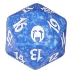 Magic Apocalypse Spindown Dice Blue