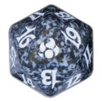 Magic Morningtide Spindown Dice Black