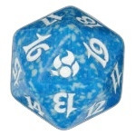 Magic Morningtide Spindown Dice Blue