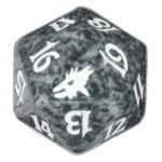 Magic Scourge Spindown Dice Black