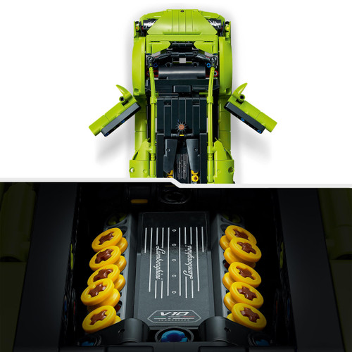 Technic Lamborghini Huracán Tecnica Model Car Set 42161