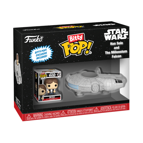 Bitty POP! Ride: Star Wars - Han Solo and The Millennium Falcon