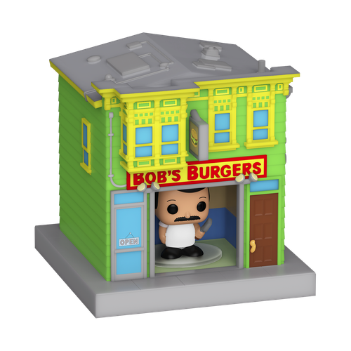Bitty POP! Town: Bob's Burgers - Bob Belcher and Bob's Burgers
