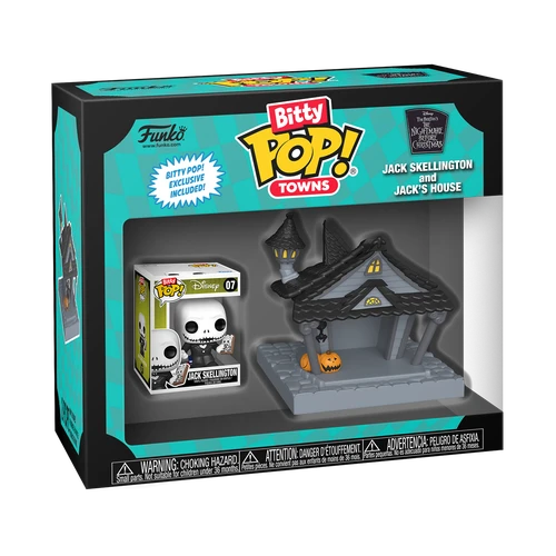 Bitty POP! Town: Disney - Jack Skellington and Jack's House