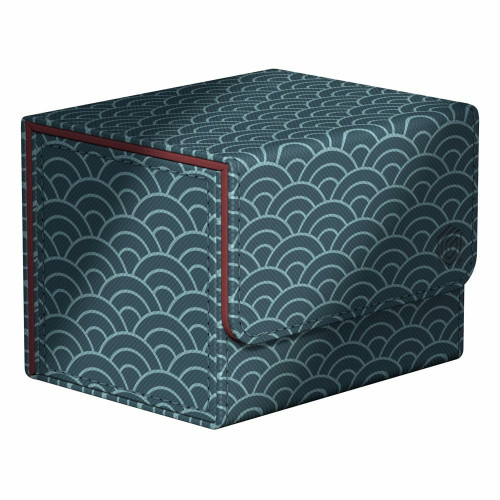 Sidewinder 100+ Xenoskin "Katana: The Shogun's Journey - Part 2" - Seigaiha (Dark Blue/Dark Red)