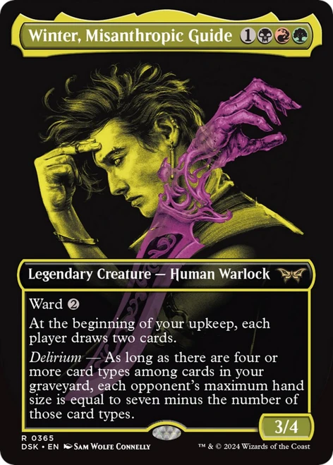 Winter, Misanthropic Guide (Borderless Art)