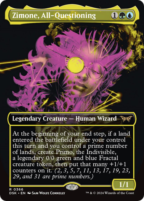 Zimone, All-Questioning (Borderless Art)