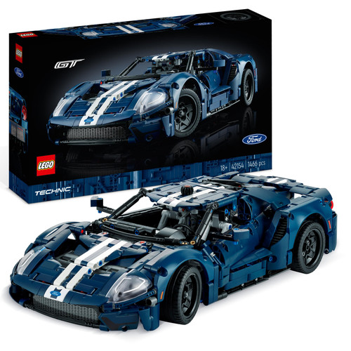 Technic 2022 Ford GT Car Model Set for Adults 42154