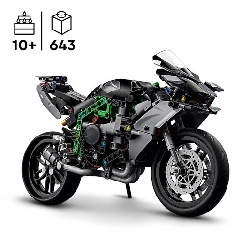 Technic Kawasaki Ninja H2R Motorcycle Toy Vehicle 42170