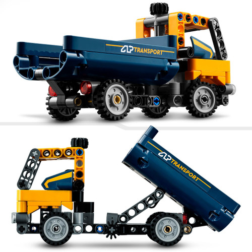 Technic Dump Truck and Excavator Toys 2in1 Set 42147