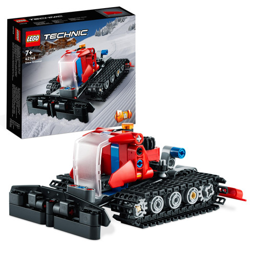 Technic Snow Groomer 2in1 Vehicle Snowmobile Set 42148