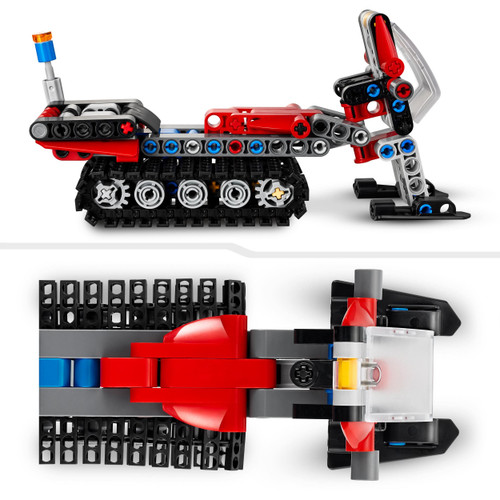 Technic Snow Groomer 2in1 Vehicle Snowmobile Set 42148