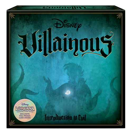 Disney Villainous: Introduction to Evil (with Disney Lorcana Trading Card Game Exclusive Foil Promo Card)