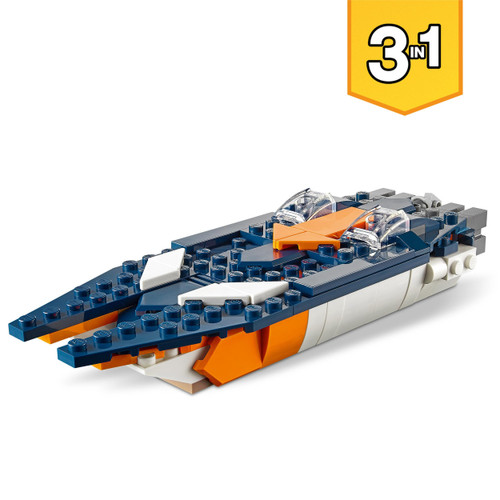 Creator 3in1 Supersonic Jet Building Kit 31126