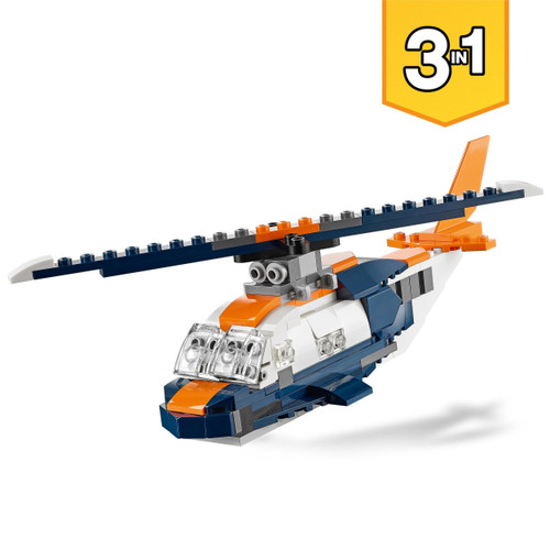 Creator 3in1 Supersonic Jet Building Kit 31126