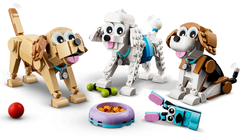 Creator 3in1 Adorable Dogs Animal Figures Toys 31137