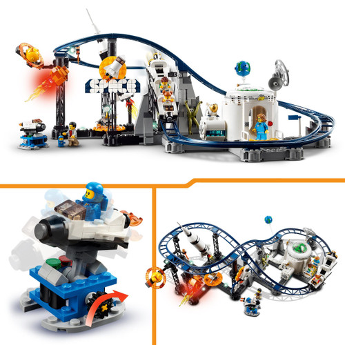Creator 3in1 Space Roller Coaster Funfair Set 31142
