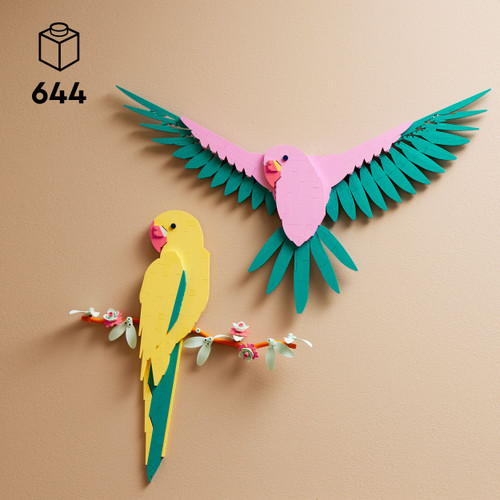 Art The Fauna Collection Macaw Parrots Set 31211