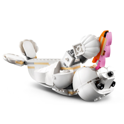 Creator 3in1 White Rabbit Toy Animal Figures Set 31133