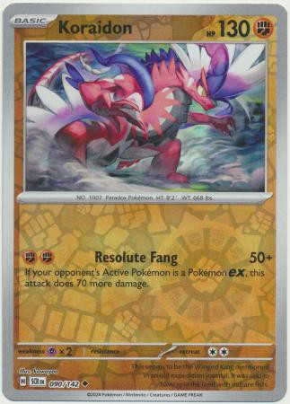 SV Stellar Crown 090/142 Koraidon (Reverse Holo)