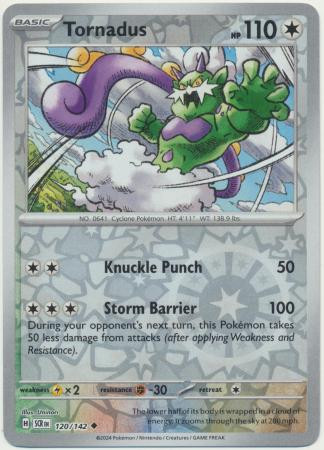 SV Stellar Crown 120/142 Tornadus (Reverse Holo)