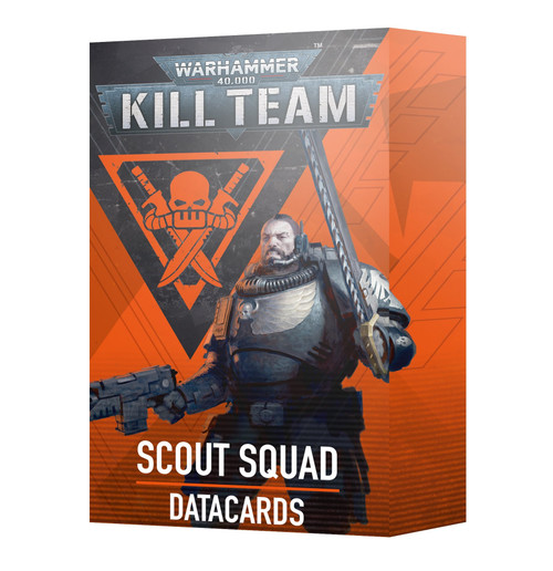 Warhammer 40,000 - Kill Team: Space Marine Scout Squad Datacards