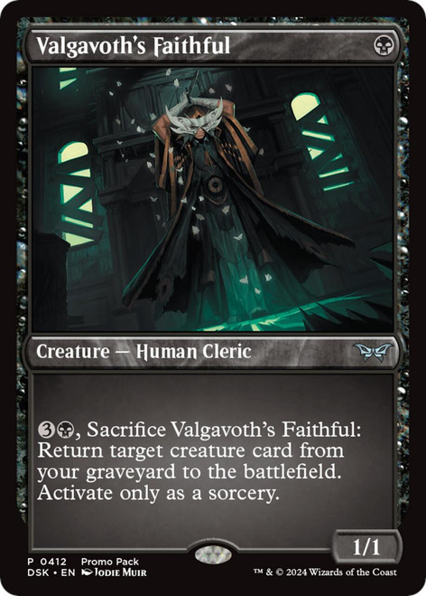 Valgavoth's Faithful (Promo Pack Non-foil)